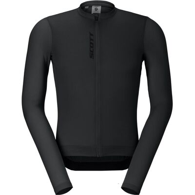 Scott Sports, Herren, Velotrikot, Jersey Pro L/S (L), Schwarz, L Scott Sports, Herren, Velotrikot, Jersey Pro L/S (L), Schwarz, L