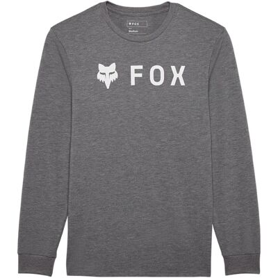 Fox, Herren, Sportshirt, Tee 24 Absolute Ls Tech Htr Graph (XXL), Grau, XXL Fox, Herren, Sportshirt, Tee 24 Absolute Ls Tech Htr Graph (XXL), Grau, XXL