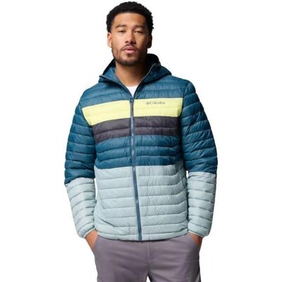 Columbia, Herren, Skijacke, Powder Pass Kapuzenjacke Blau (L), Blau, L Columbia, Herren, Skijacke, Powder Pass Kapuzenjacke Blau (L), Blau, L