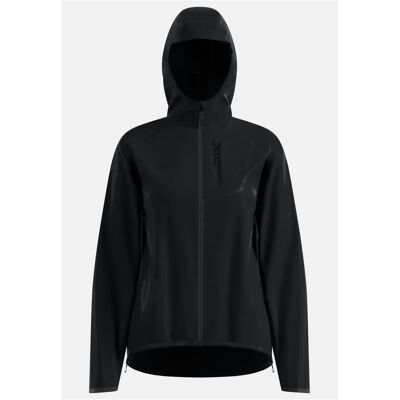Odlo, Damen, Laufjacke, Zeroweight Dual Dry Pk Waterproof (L), Schwarz, L Odlo, Damen, Laufjacke, Zeroweight Dual Dry Pk Waterproof (L), Schwarz, L