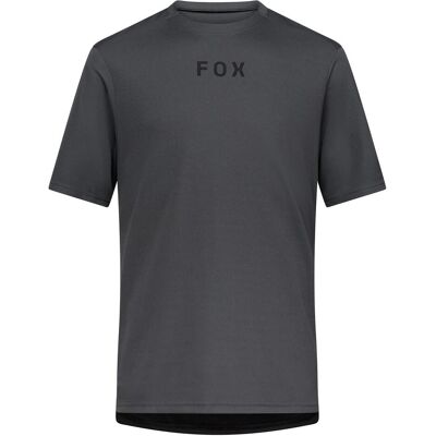 Fox, Herren, Velotrikot, Ranger SS Jersey Wordmark (M), Grau, M Fox, Herren, Velotrikot, Ranger SS Jersey Wordmark (M), Grau, M