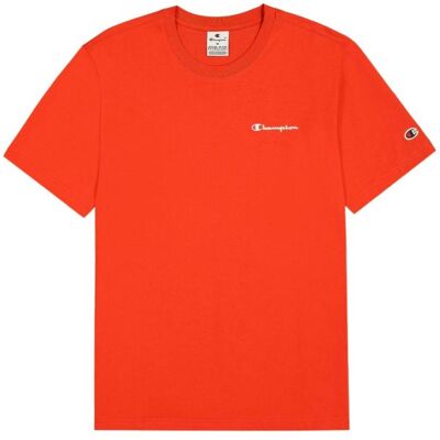 Champion, Herren, Sportshirt, Koszulka męska SS Tee pomarańczowa 220264 OS014 XL (XL), Orange, XL Champion, Herren, Sportshirt, Koszulka męska SS Tee pomarańczowa 220264 OS014 XL (XL), Orange, XL