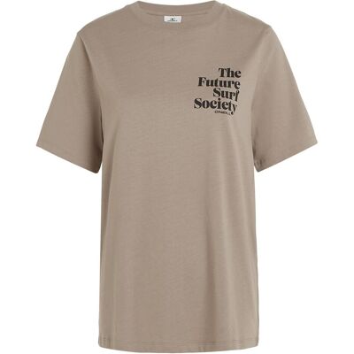 O'Neill, Damen, Sportshirt, Future Surf Society Regular T-Shirt (S), Beige, Braun, S O'Neill, Damen, Sportshirt, Future Surf Society Regular T-Shirt (S), Beige, Braun, S
