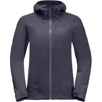 Jack Wolfskin, Damen, Regenjacken, Highest Peak Jacket W, Grau, (S) Jack Wolfskin, Damen, Regenjacken, Highest Peak Jacket W, Grau, (S)