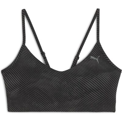 Puma Sport-BH, Cloudspun Bra Aop - Low (XS), Schwarz Puma Sport-BH, Cloudspun Bra Aop - Low (XS), Schwarz