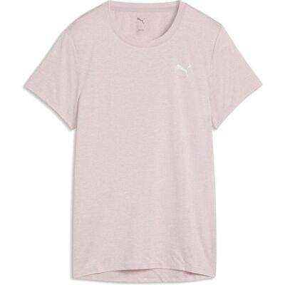 Puma Damen, Sportshirt, W TAD ESSENTIAL Heather Tee (XS), Pink, XS Puma Damen, Sportshirt, W TAD ESSENTIAL Heather Tee (XS), Pink, XS