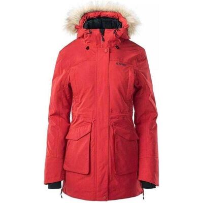 Hi-Tec, Damen, Skijacke, Lady Lasse Isolierte Jacke (L), Rot, L Hi-Tec, Damen, Skijacke, Lady Lasse Isolierte Jacke (L), Rot, L