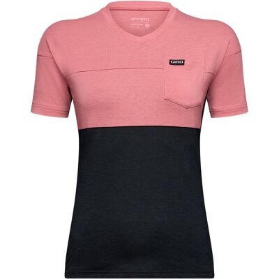 Giro, Damen, Velotrikot, W Ride LT Jersey (M), Schwarz, Pink, M Giro, Damen, Velotrikot, W Ride LT Jersey (M), Schwarz, Pink, M