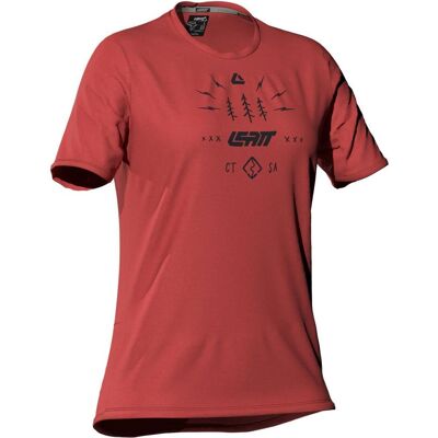 Leatt, Damen, Velotrikot, MTB Gravity 3.0 Jersey W dusty red S (S), Rot, S Leatt, Damen, Velotrikot, MTB Gravity 3.0 Jersey W dusty red S (S), Rot, S