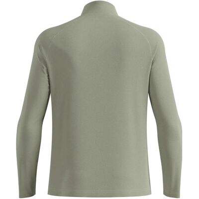 Odlo, Herren, Funktionsshirt, Rigi Mid Layer mit Halbreissverschluss (M), Grau, M Odlo, Herren, Funktionsshirt, Rigi Mid Layer mit Halbreissverschluss (M), Grau, M