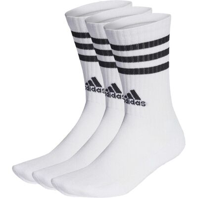 Adidas Unisex, Sportsocken, 3s C Spw Crw 3p,White/Black White/Black XL (46 - 48), Weiss Adidas Unisex, Sportsocken, 3s C Spw Crw 3p,White/Black White/Black XL (46 - 48), Weiss