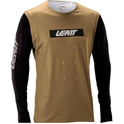 Leatt, Herren, Velotrikot, MTB Gravity 8.0 Jersey race brown XL (XL), Braun, XL Leatt, Herren, Velotrikot, MTB Gravity 8.0 Jersey race brown XL (XL), Braun, XL