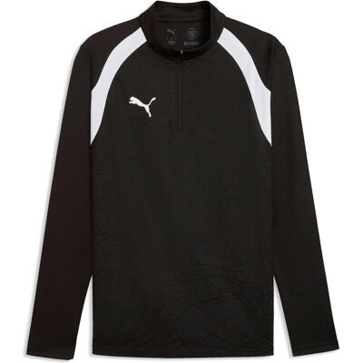 Puma Herren, Sportshirt, teamFINAL26 Training 1/4 Zip Top (XL), Weiss, Schwarz, XL Puma Herren, Sportshirt, teamFINAL26 Training 1/4 Zip Top (XL), Weiss, Schwarz, XL