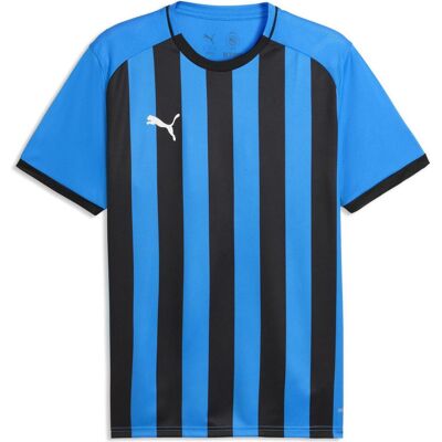 Puma Herren, Sportshirt, teamLIGA26 Striped Jersey (M), Mehrfarbig, Weiss, Schwarz, M Puma Herren, Sportshirt, teamLIGA26 Striped Jersey (M), Mehrfarbig, Weiss, Schwarz, M