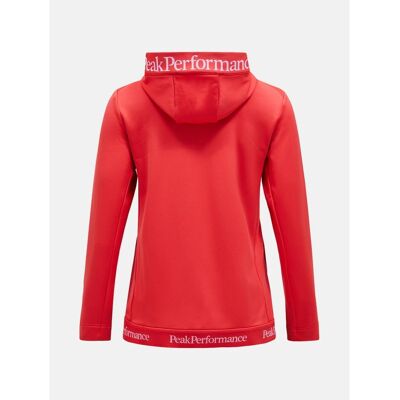 Peak Performance, Damen, Outdoorjacken, W Rider Tech Zip Hood (L), Rot, L Peak Performance, Damen, Outdoorjacken, W Rider Tech Zip Hood (L), Rot, L