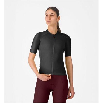 Castelli, Damen, Velotrikot, Espresso 2 W Jersey (S), Schwarz, S Castelli, Damen, Velotrikot, Espresso 2 W Jersey (S), Schwarz, S