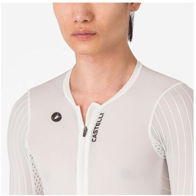 Castelli, Herren, Velotrikot, PR 3 Speed Suit (XL), Grau, Weiss, XL Castelli, Herren, Velotrikot, PR 3 Speed Suit (XL), Grau, Weiss, XL