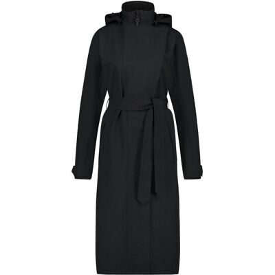 Agu, Damen, Mäntel, Trench Coat Long Regenjas Urban Outdoor Dames - Zwart - L, Schwarz Agu, Damen, Mäntel, Trench Coat Long Regenjas Urban Outdoor Dames - Zwart - L, Schwarz