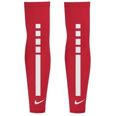 Nike, Herren, Armlinge + Beinlinge, Dri-FIT Elite Basketball Elbow Sleeve - N.000.2044.686 (L, XL), Weiss, Mehrfarbig, Rot, L, XL Nike, Herren, Armlinge + Beinlinge, Dri-FIT Elite Basketball Elbow Sleeve - N.000.2044.686 (L, XL), Weiss, Mehrfarbig, Rot, L, XL