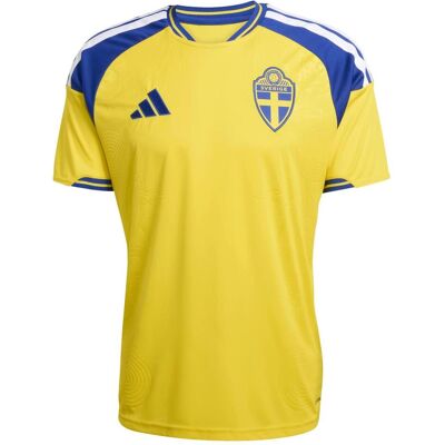 Adidas Herren, Fussballtrikot, Schweden Zuhause Shirt (M), Blau, Gelb, M Adidas Herren, Fussballtrikot, Schweden Zuhause Shirt (M), Blau, Gelb, M