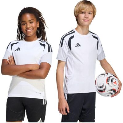 Adidas Jungen, Sportshirt, Tiro 26 Competition Training Jersey for kids, white and black, KA7603 (140), Weiss, Schwarz, Mehrfarbig, 140 Adidas Jungen, Sportshirt, Tiro 26 Competition Training Jersey for kids, white and black, KA7603 (140), Weiss, Schwarz, Mehrfarbig, 140