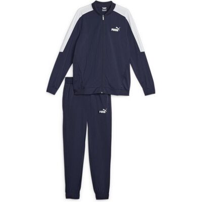 Puma Herren, Trainingsjacken, Baseball Tricot Suit (L), Blau, L Puma Herren, Trainingsjacken, Baseball Tricot Suit (L), Blau, L
