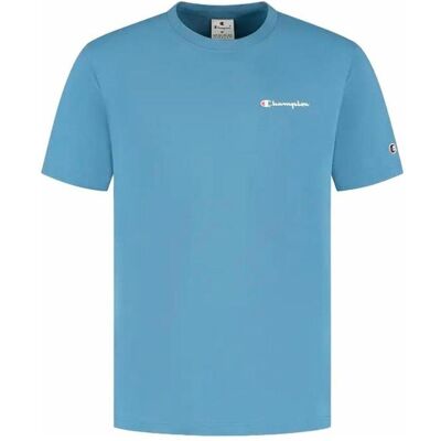Champion, Herren, Sportshirt, Koszulka męska SS Tee niebieska 220264 BS099 M (M), Blau, M Champion, Herren, Sportshirt, Koszulka męska SS Tee niebieska 220264 BS099 M (M), Blau, M