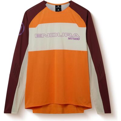 Endura, Herren, Velotrikot, Mt500 (XL), Orange, XL Endura, Herren, Velotrikot, Mt500 (XL), Orange, XL