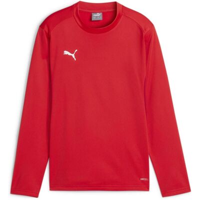 Puma Jungen, Sportshirt, teamGOAL Training Sweat Jr (152), Rot, 152 Puma Jungen, Sportshirt, teamGOAL Training Sweat Jr (152), Rot, 152