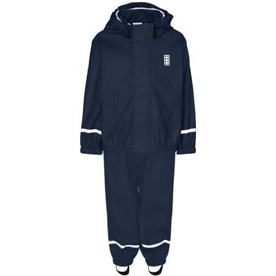 Lego Wear, Mädchen, Outdoorhose, LWJIVAN 200 PU Rain Set (92), Blau Lego Wear, Mädchen, Outdoorhose, LWJIVAN 200 PU Rain Set (92), Blau