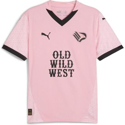 Puma Herren, Sportshirt, Palermo Home Jersey Replica (S), Rosa, S Puma Herren, Sportshirt, Palermo Home Jersey Replica (S), Rosa, S