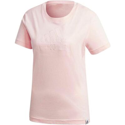 Adidas Damen, Sportshirt, Brilliant BTee T-Shirt (XS), Rosa, Pink, XS Adidas Damen, Sportshirt, Brilliant BTee T-Shirt (XS), Rosa, Pink, XS
