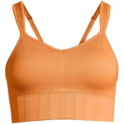 CASALL, Sport-BH, Seamless Low Support (S), Orange CASALL, Sport-BH, Seamless Low Support (S), Orange