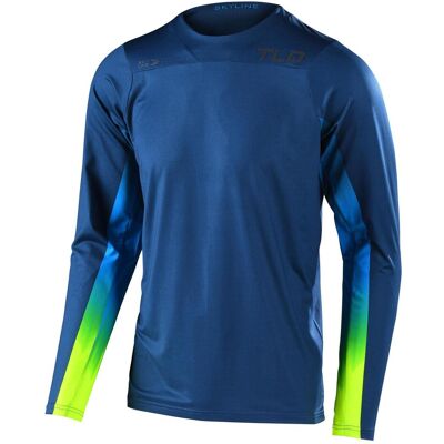 Troy Lee Designs, Herren, Velotrikot, Skyline LS Jersey, Jet Fuel, navy, S SALE (S), Blau, S Troy Lee Designs, Herren, Velotrikot, Skyline LS Jersey, Jet Fuel, navy, S SALE (S), Blau, S