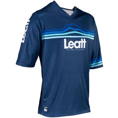 Leatt, Herren, Velotrikot, MTB Enduro 3.0 Jersey denim XL (XL), Blau, XL Leatt, Herren, Velotrikot, MTB Enduro 3.0 Jersey denim XL (XL), Blau, XL
