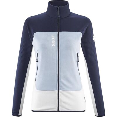 Millet, Damen, Pullover, Fusion Grid Jkt Sweatshirt Grau, Grau, Grün, (XS) Millet, Damen, Pullover, Fusion Grid Jkt Sweatshirt Grau, Grau, Grün, (XS)