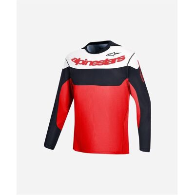 Alpinestars, Herren, Velotrikot, Jersey A-Dura Race Ls Red (XL), Rot, XL Alpinestars, Herren, Velotrikot, Jersey A-Dura Race Ls Red (XL), Rot, XL