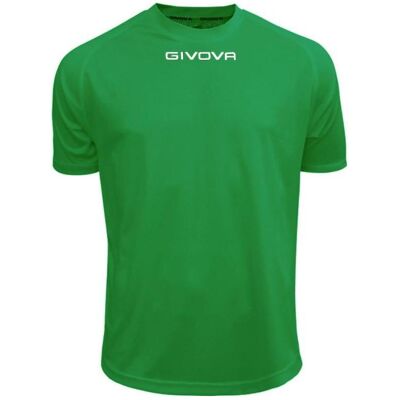 Givova, Herren, Sportshirt, Ein Fussballtrikot (XL), Grün, XL Givova, Herren, Sportshirt, Ein Fussballtrikot (XL), Grün, XL