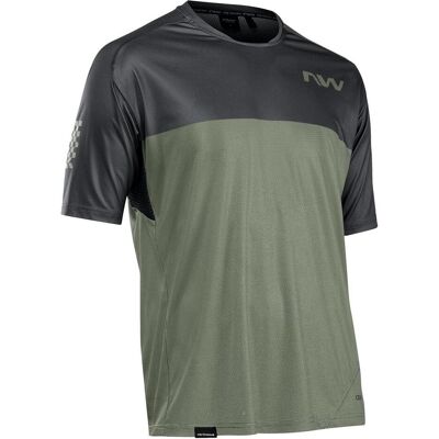 Northwave, Herren, Velotrikot, Edge Man Jersey Short Sleeve (L), Schwarz, L Northwave, Herren, Velotrikot, Edge Man Jersey Short Sleeve (L), Schwarz, L