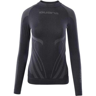 Iguana, Damen, Funktionsshirt, Gambit Top Thermoaktives T-Shirt (S), Schwarz, S Iguana, Damen, Funktionsshirt, Gambit Top Thermoaktives T-Shirt (S), Schwarz, S