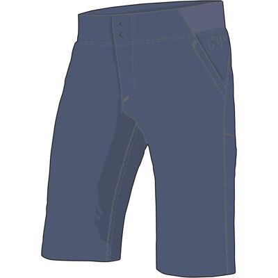 Endura, Herren, Velohosen, Hummvee (XXL), Schwarz, Blau Endura, Herren, Velohosen, Hummvee (XXL), Schwarz, Blau