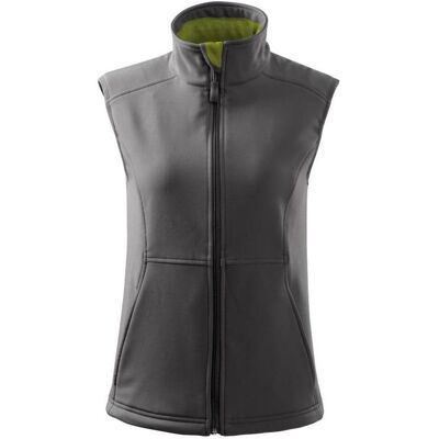 Malfini, Damen, Westen, Softshell Vision W MLI-51636 vest, Grau, Silber, (S) Malfini, Damen, Westen, Softshell Vision W MLI-51636 vest, Grau, Silber, (S)