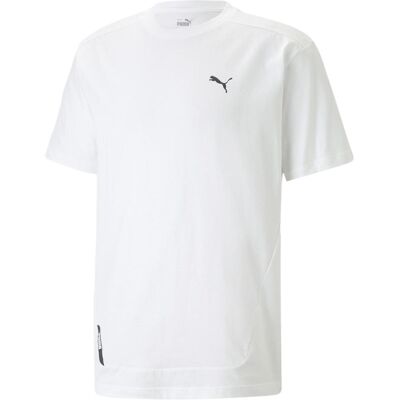 Puma Herren, Sportshirt, RAD/CAL Tee (L), Weiss, L Puma Herren, Sportshirt, RAD/CAL Tee (L), Weiss, L