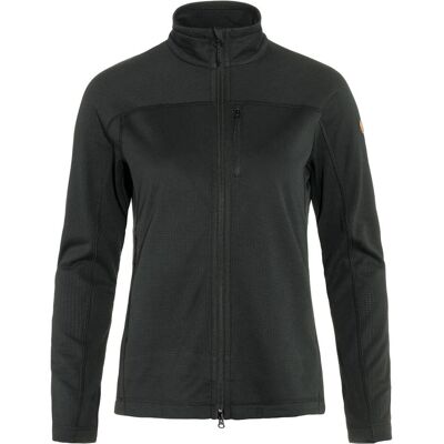 Fjällräven, Damen, Outdoorjacken, Women's Abisko Lite Fleece Jacket (M), Schwarz, M Fjällräven, Damen, Outdoorjacken, Women's Abisko Lite Fleece Jacket (M), Schwarz, M
