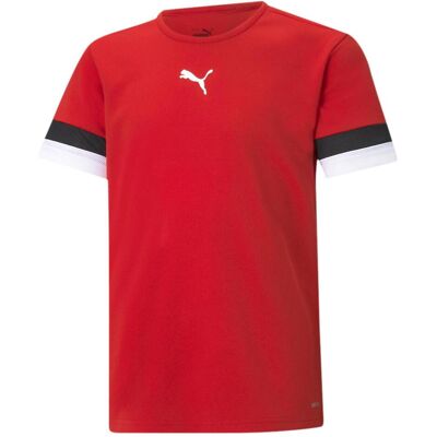 Puma Jungen, Sportshirt, teamRISE Jersey Jr-704938 (164), Rot, 164 Puma Jungen, Sportshirt, teamRISE Jersey Jr-704938 (164), Rot, 164