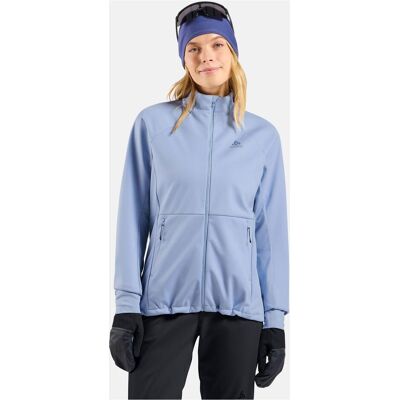 Odlo, Damen, Langlaufjacke, Essential Warm (XL), Blau, XL Odlo, Damen, Langlaufjacke, Essential Warm (XL), Blau, XL