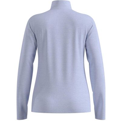 Odlo, Damen, Funktionsshirt, Damen Roy Mid Layer mit Halbreissverschluss (M), Blau, M Odlo, Damen, Funktionsshirt, Damen Roy Mid Layer mit Halbreissverschluss (M), Blau, M