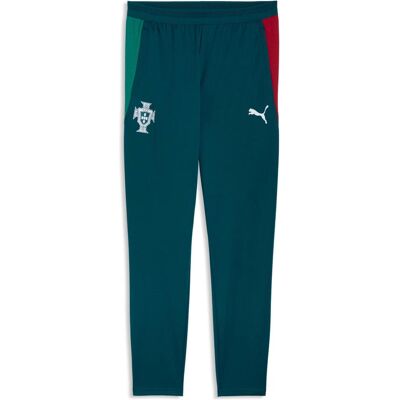 Puma Herren, Sporthose, FPF Training Pants w/ pockets (L), Blau, Silber Puma Herren, Sporthose, FPF Training Pants w/ pockets (L), Blau, Silber