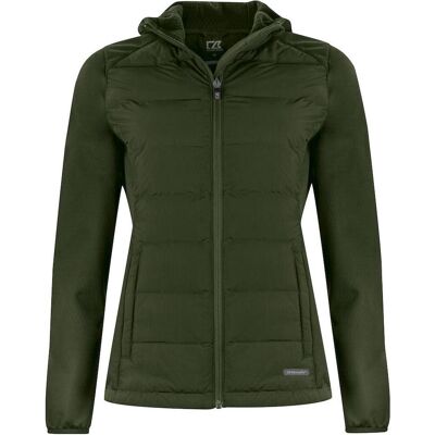 Cutter & Buck, Damen, Outdoorjacken, Oak Harbor Dames Jas Donkergroen - maat XXL (XXL), Grün, XXL Cutter & Buck, Damen, Outdoorjacken, Oak Harbor Dames Jas Donkergroen - maat XXL (XXL), Grün, XXL