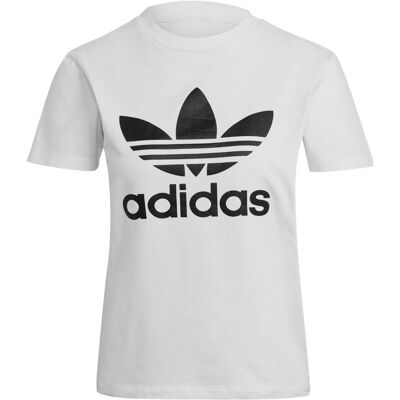 Adidas Damen, Sportshirt, T-shirt damski Trefoil GN2899 *4064044707819 (36), Weiss, 36 Adidas Damen, Sportshirt, T-shirt damski Trefoil GN2899 *4064044707819 (36), Weiss, 36